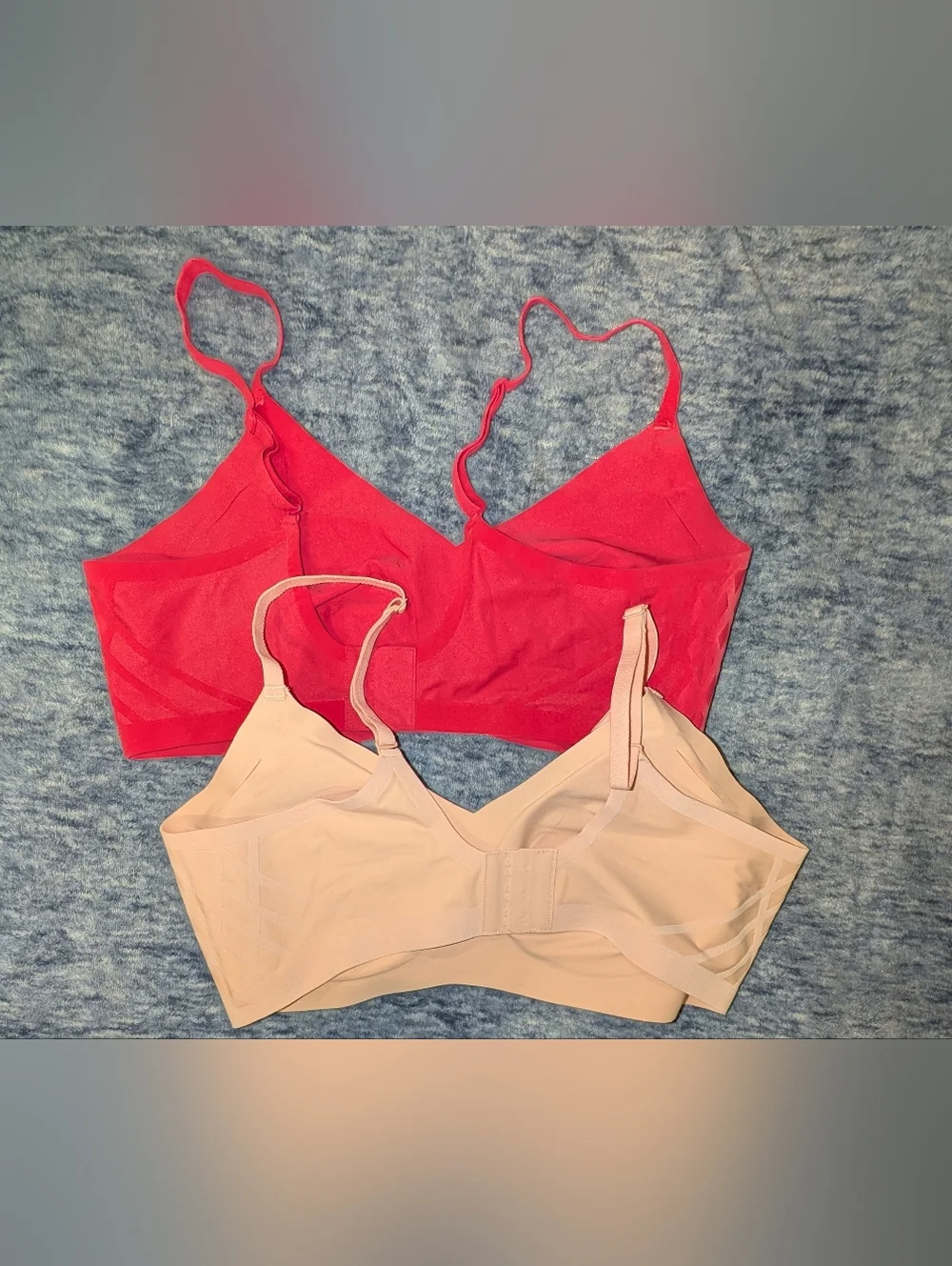 Honeylove Medium Seamless Wireless Bras - Light And Dark Pink - Picture 5 of 5